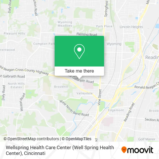 Mapa de Wellspring Health Care Center (Well Spring Health Center)