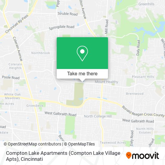 Compton Lake Apartments (Compton Lake Village Apts) map