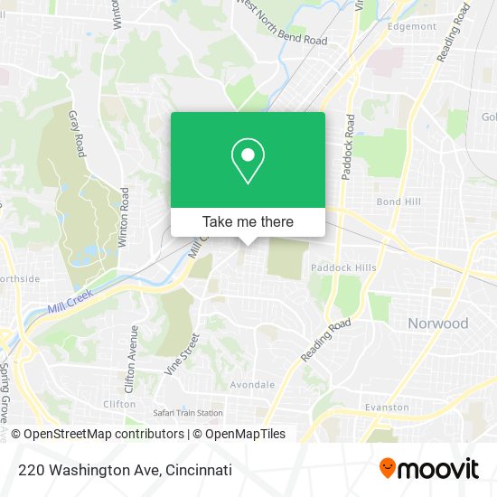 Mapa de 220 Washington Ave