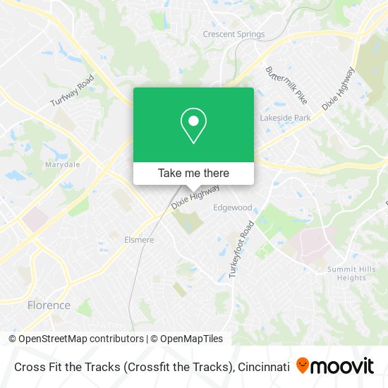 Cross Fit the Tracks (Crossfit the Tracks) map