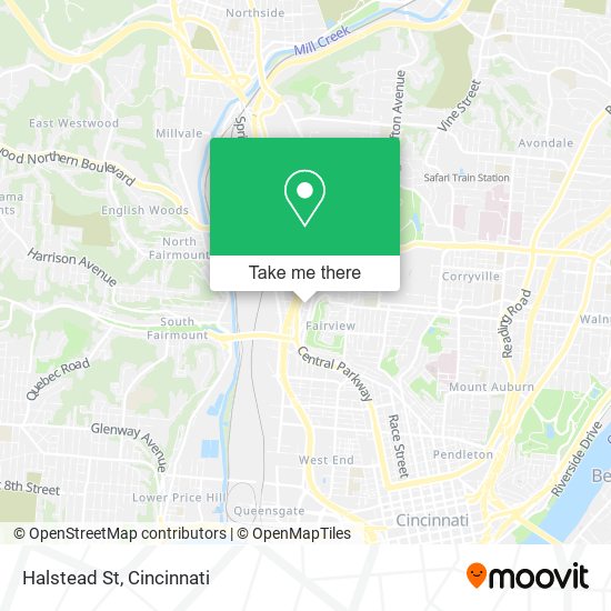 Mapa de Halstead St