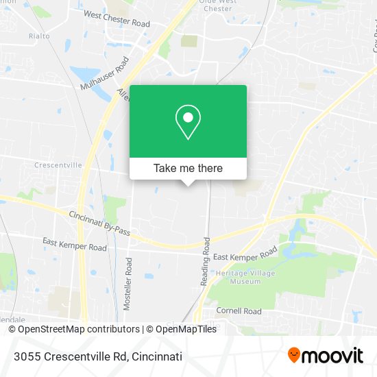 3055 Crescentville Rd map