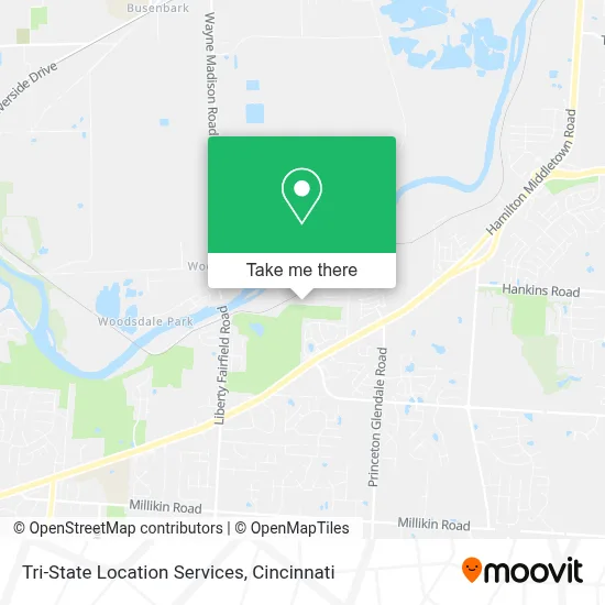 Tri-State Location Services map