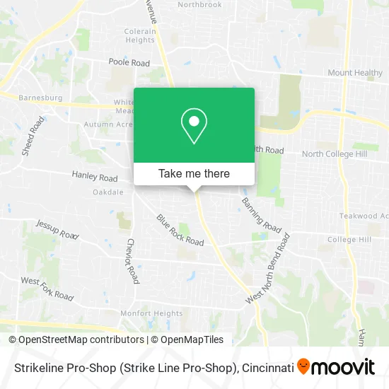 Strikeline Pro-Shop (Strike Line Pro-Shop) map