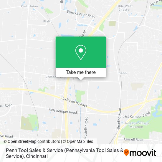 Penn Tool Sales & Service map