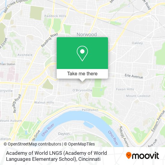 Mapa de Academy of World LNGS (Academy of World Languages Elementary School)