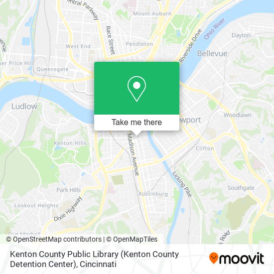 Kenton County Public Library (Kenton County Detention Center) map