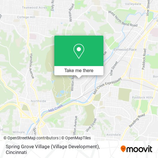 Spring Grove Village (Village Development) map