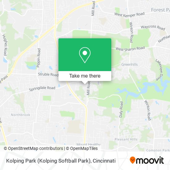 Kolping Park (Kolping Softball Park) map