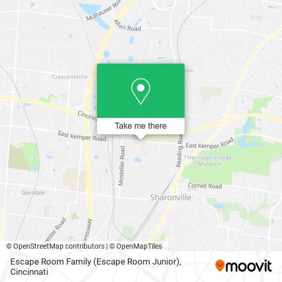 Mapa de Escape Room Family (Escape Room Junior)