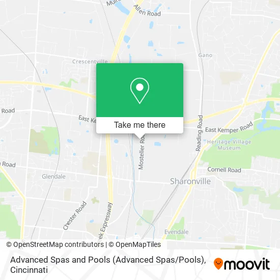 Advanced Spas and Pools map