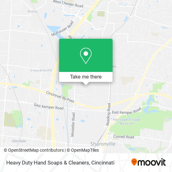 Heavy Duty Hand Soaps & Cleaners map