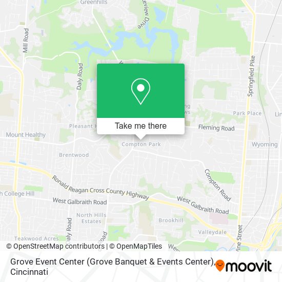 Grove Event Center (Grove Banquet & Events Center) map