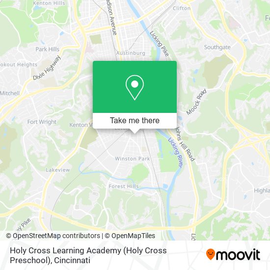 Mapa de Holy Cross Learning Academy (Holy Cross Preschool)