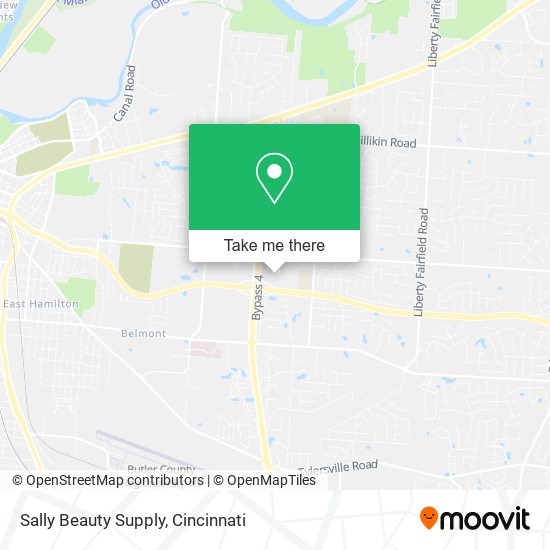 Sally Beauty Supply map