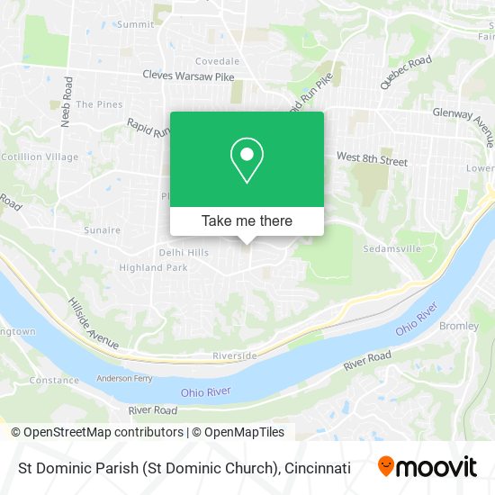 Mapa de St Dominic Parish (St Dominic Church)
