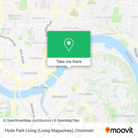 Hyde Park Living (Living Magazines) map