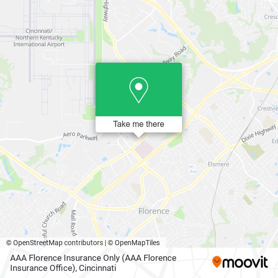 Mapa de AAA Florence Insurance Only