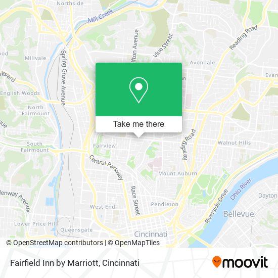 Fairfield Inn by Marriott map