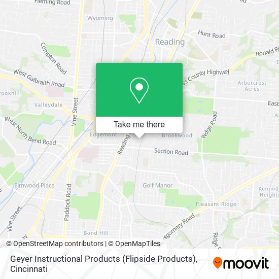 Geyer Instructional Products (Flipside Products) map