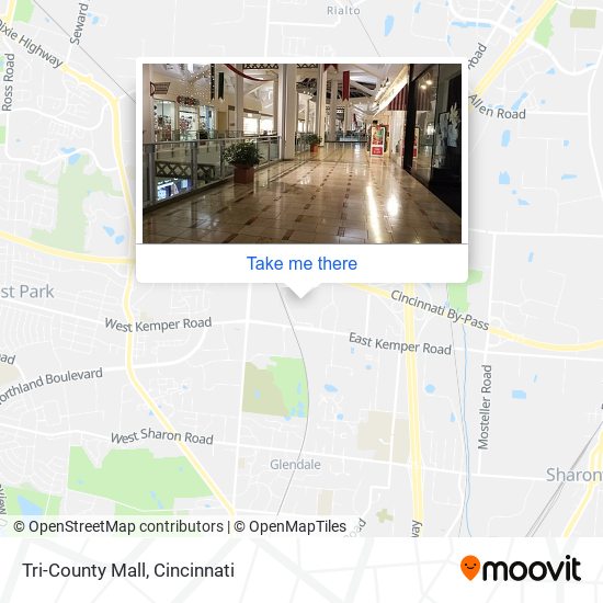 Tri-County Mall map