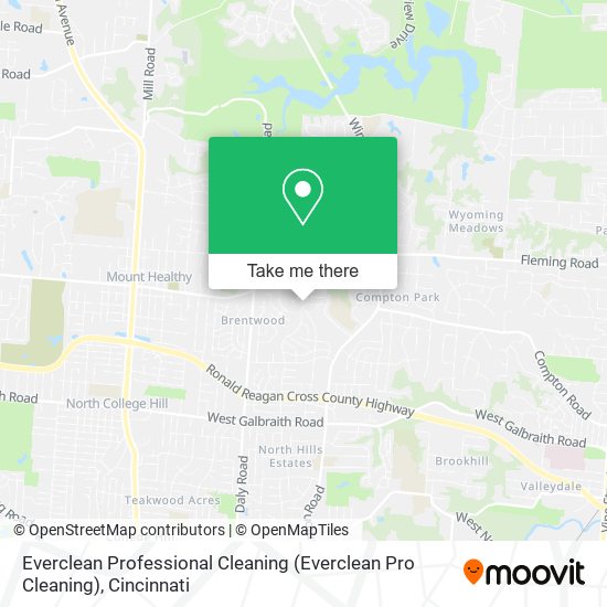 Everclean Professional Cleaning (Everclean Pro Cleaning) map