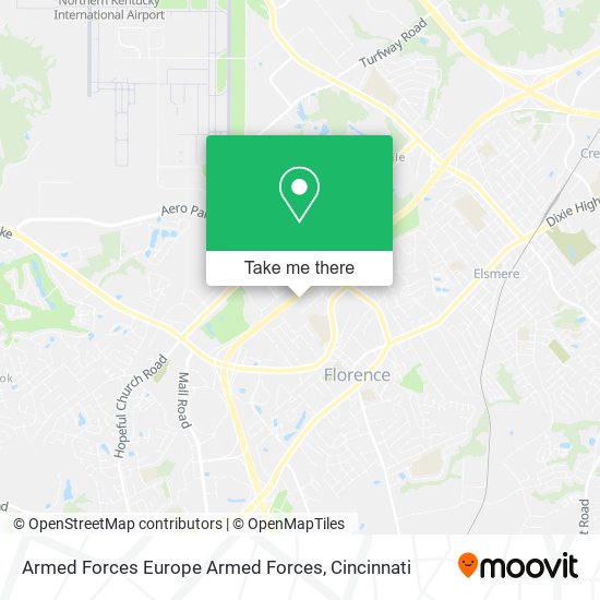 Armed Forces Europe Armed Forces map