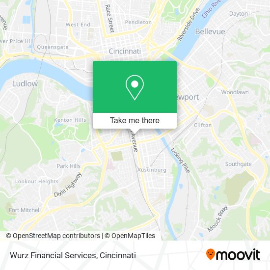 Mapa de Wurz Financial Services