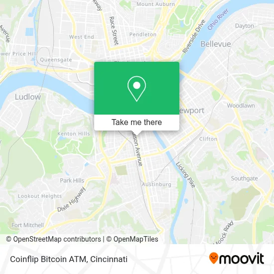 Coinflip Bitcoin ATM map