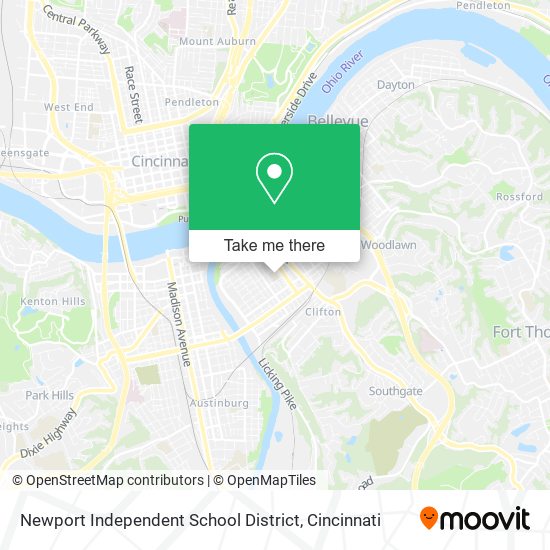 Mapa de Newport Independent School District