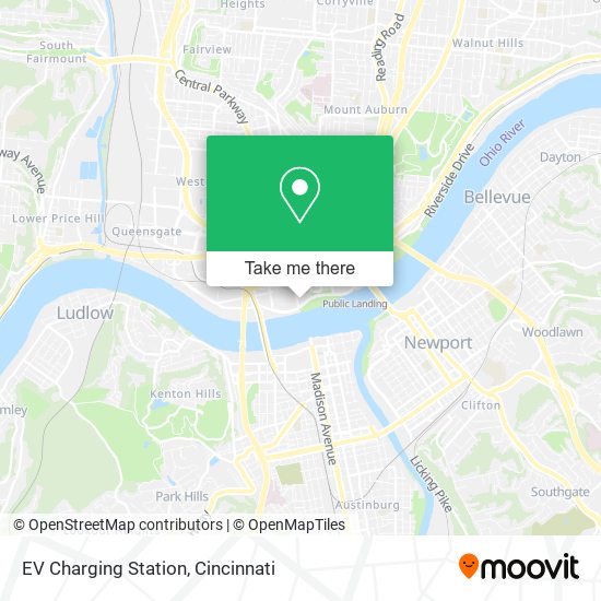 EV Charging Station map