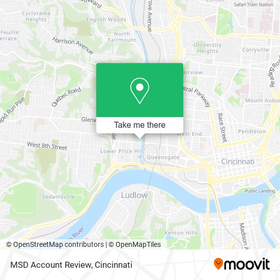 MSD Account Review map