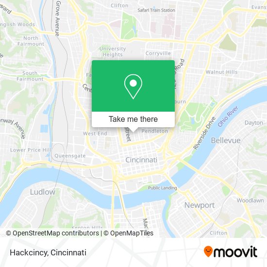 Hackcincy map