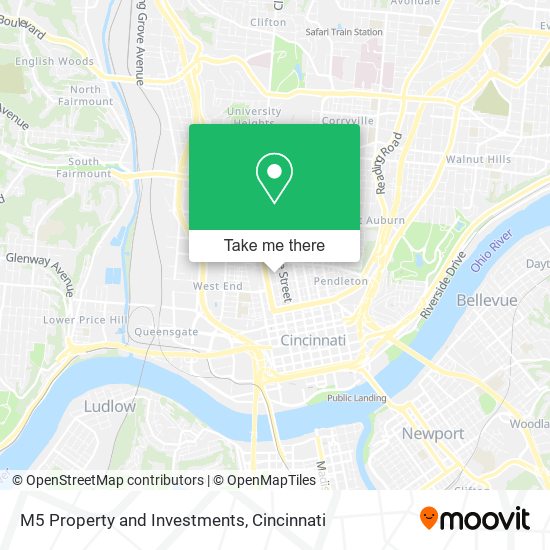 M5 Property and Investments map