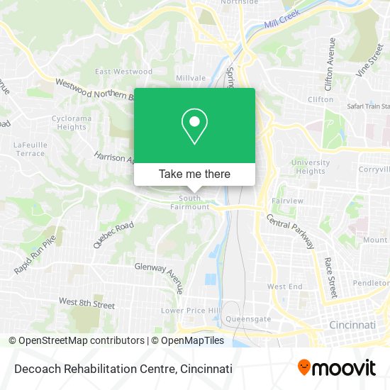 Decoach Rehabilitation Centre map