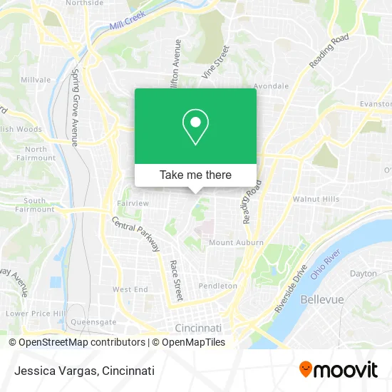 Jessica Vargas map