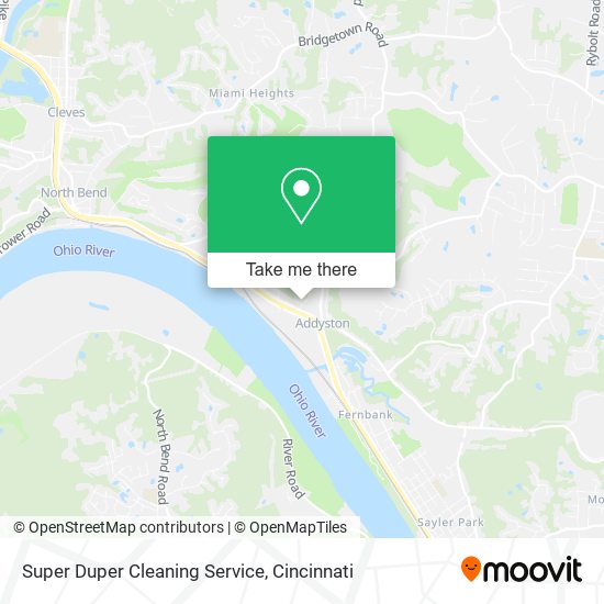 Mapa de Super Duper Cleaning Service