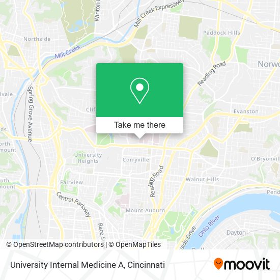 Mapa de University Internal Medicine A