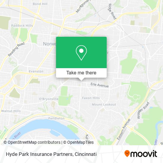 Hyde Park Insurance Partners map