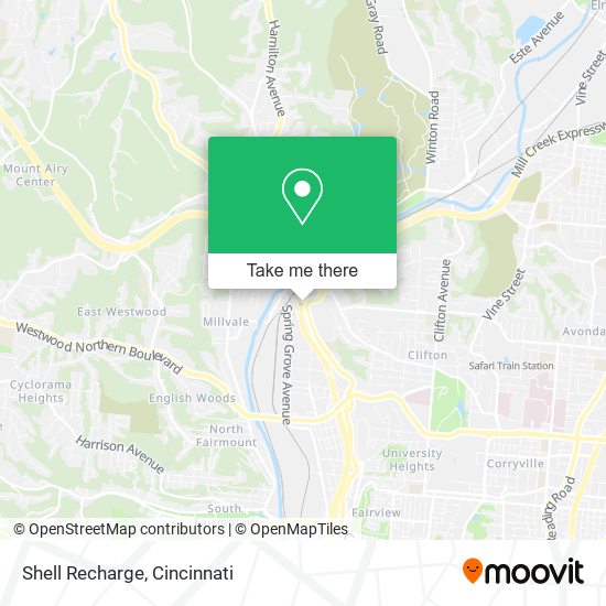 Shell Recharge map