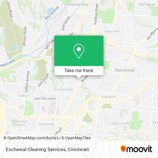 Mapa de Eschewal Cleaning Services