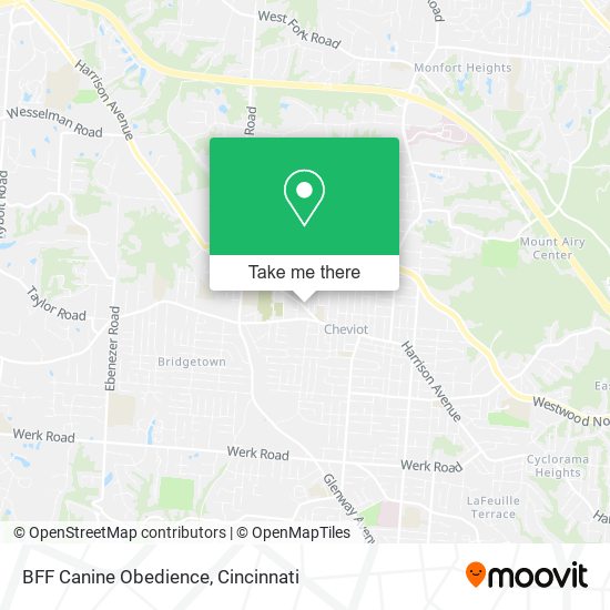 BFF Canine Obedience map
