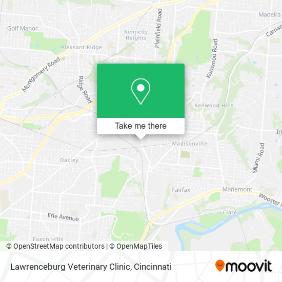 Mapa de Lawrenceburg Veterinary Clinic