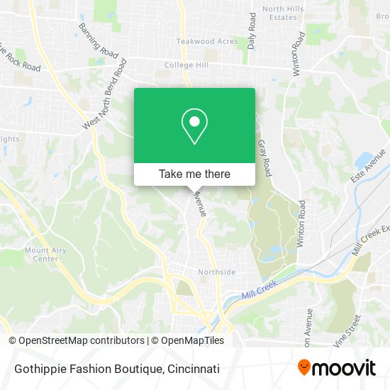 Gothippie Fashion Boutique map