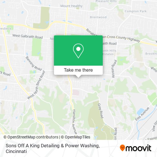 Mapa de Sons Off A King Detailing & Power Washing