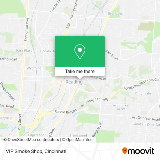 VIP Smoke Shop map