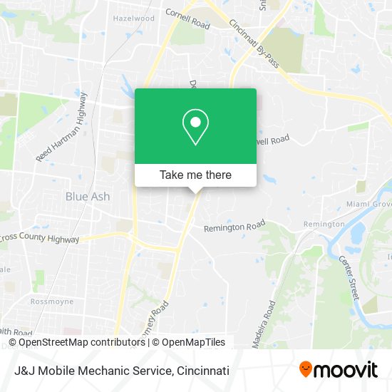 J&J Mobile Mechanic Service map