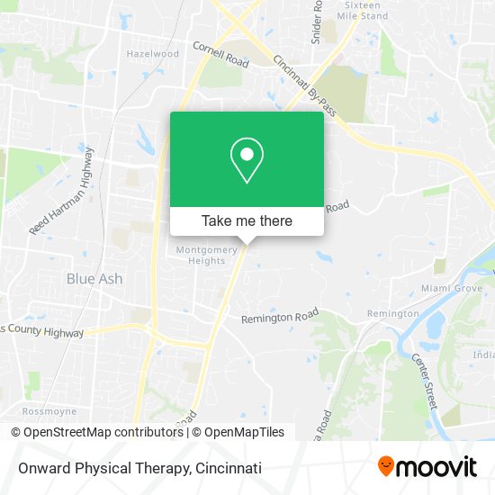 Mapa de Onward Physical Therapy