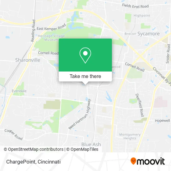 ChargePoint map