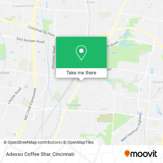 Mapa de Adesso Coffee Shar